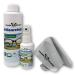 Pandacleaner glasses cleaner |50ml spray + 250ml refill bottle |Without alcohol |Strip-free cleaning and anti-fitting formula |Made in Germany