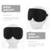 FRCOLOR Blackout Eye Mask - Adjustable Cotton Sleeping Shades for Travel & Home | Comfortable Light Blocking Covers for Women & Men - Buy Online on GoSupps.com