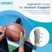 INSTINNCT Wrist Thumb Support Brace - Adjustable Splint for Tendonitis & Pain - Unisex Grey Pair - Buy Online on GoSupps.com