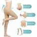 20-30 mmHg Compression Pantyhose for Women | Footless Medical Support Stockings for Varicose Veins & Swelling - X-Large Beige - Buy Online on GoSupps.com