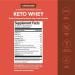 Perfect Keto Pure Whey Protein Powder Isolate Delicious 100% Grass Fed Meal Replacement Shake No Artificials Gluten Free Soy Free Non-GMO (Chocolate) - Buy Online on GoSupps.com