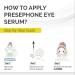 Persephone Eye Serum Oil | Sacha Inchi Oil, Bisabolol and Vitamin C & E | Eye Serum for Wrinkles, Finelines and Dark Circle (30 ML) 1 Fl Oz (Pack of 1) - Buy Online on GoSupps.com