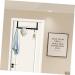 MILISTEN Space Aluminum Door Hanger Towel Rack Over The Door Hanger Over Door Hangers Hooks Cabinet Door - Buy Online on GoSupps.com