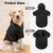 BINGPET Dog Hoodie - Fleece Lined Pullover for Medium Dogs and Cats - Black - Buy Online on GoSupps.com
