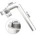 Subito 8mm Bike Chainring Wrench L Type - Bicycle Crank Spanner for Mountain Bike - Buy Online on GoSupps.com