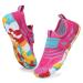 CIOR Boys & Girls Water Shoes Sports Aqua Athletic Sneakers Lightweight Sport Shoes(Toddler/Little Kid/Big Kid) 1 Big Kid 01.m.pink.aqa