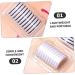 minkissy 2 Boxes Self Adhesive Eyelash Adhesive Strip Fake Eyelashes Eyelash Strips Natural Look False Eyelashes Lash Adhesive Strips Gluesticks in Bulk Clear Eyelash Strips Bulk Line - Buy Online on GoSupps.com