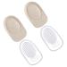 Beaupretty 2 Pairs Heel Pad Insoles for High Heels Heel Gel Pads for Heel Gel Heel Cushion Inserts Pads for Feet Shoe Inserts Shoe Heel Inserts High Heel Inserts for Women