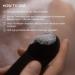 Vinsk Electric Silicone Facial Cleaning Brush - Waterproof Unisex Device with 12 Vibration Modes for Deep Pore Cleansing - Buy Online on GoSupps.com