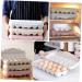 Uonlytech Box Outdoor Egg Carton Plastic Storage Bins Plastic Egg Tray Egg Trays Anti-collision Egg Rack Pp - Buy Online on GoSupps.com