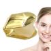 Grills for your teeth gold grills for teeth 14k gold -plated hip hop teeth plain grillz - top tooth single grill cap teeth jewelry party accessories for women men grills mouth caits