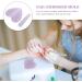 FOMIYES 1pc Nail Stickers Nail Art Bending Tool Nail Bending Nail Sticker Press Embossing Tool Metal Frame Bending Nail Art Nail Decoration 3d Japanese Resin Purple 5x5.5cm Purple - Buy Online on GoSupps.com