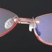 Stylish Frameless Reading Glasses for Women +2.5 - Anti-Blue Light Diamant Cut Edge Ultralight Presbyopian Glasses with Case - Perfect for Ages 60-64 - Buy Online on GoSupps.com