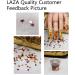 Laza Autumn Leaf Glitter Nail Art Sequin Flake - Maple Maple 0.35 Ounce - Buy Online on GoSupps.com