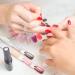 MORGLES 150 Stiletto Nail Display Tips with Ring - Nail Polish Sample Sticks for Salon Practice - Buy Online on GoSupps.com