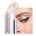 Erinde Liquid Glitter Eyeshadow - Shimmer Sparkle Eye Brightener Stick  Long Lasting  Waterproof  Quick-Drying  Metallic Glow Shiny Eye Shadow Pen  Create Sparkling Eye Makeup (101Cream)