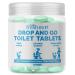 FreshExit Toilet Tablets Replaces Toilet Sprays -Just Drop One In and Go - Leaves a Clean Bowl and Fresh Citrus Scent a Better Alternative to Poop Spray - 60ct