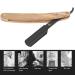 Portable Stainless Steel Barber Razor for Men - Foldable Manual Shaver for Facial Care | International Shipping Available - Buy Online on GoSupps.com