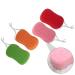 Lurrose 4pcs Bathing Sponges Exfoliating Shower Luffas & Body Washers | Soft Random Colors | Perfect Bathroom Accessories - Buy Online on GoSupps.com