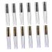 HAPINARY 12pcs Lip Gloss Pencil Tubes Lip Gloss Tubes Empty Concealer Tube With Empty Lip Gloss Containers Miniature Veneer Cover