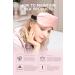 BLSSNZ Silk Sleep Mask for Women - Soft Breathable Mulberry Silk Eye Mask (Pink) - Buy Online on GoSupps.com