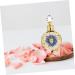 minkissy Perfume bottle essential oil bottle container por 4 oz vial mini refillable bottle terrarium glass containers Cosmetic Bottle Egypt travel dining Travel Blue 12x6cm - Buy Online on GoSupps.com