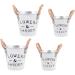 Homoyoyo 8 Pcs Tin Bucket Metal Flower Bucket The Office Desk Decor Galvanized Metal Vase French Country Pitcher Desk Waste Basket Metal Tin Plating Iron Flower Arrangement 13X12cmx2pcs Assorted Colorx2pcs - Buy Online on GoSupps.com