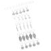Dreadlocks Hair Braiding Rings Oxidation Rust Resistant Hair Braiding Rings with Small Rings for Hair Braiding for Beard Braiding