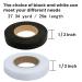 UWEME 6 Rolls Iron On Hemming Tape - Adhesive Fabric Tape for No Sew Hemming - White & Black - Buy Online on GoSupps.com