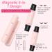 Tampon eyeliner ail | Cosm tique de maquillage tanche | Pochoir magn tique portable | Pour femmes filles d butantes voyage quotidien rendez-vous affaires f te travail trajets Noir - Buy Online on GoSupps.com