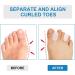 Sumifun Silicone Toe Separator - 8 Pairs Gel Bunion Corrector Pads for Overlapping & Crooked Toes - Reusable Hammer Toe Spacer for Men & Women - Buy Online on GoSupps.com
