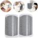 2PCS Cat Self Corner Groomer Wall Corner Massage Comb Cat Corner Groomer Brush for Long Short Hair Cats Hair Combing - Buy Online on GoSupps.com