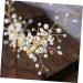 FRCOLOR Bridal Barrettes Elegant Hair Clips Hair Jewelry Handcraft Hair Clip Delicate Hair Clip Hair Barrettes Hair Pin Wedding Hairpins Pearl Hairpins Shell Headgear Girl Child - Buy Online on GoSupps.com