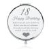 18th Birthday Gift for 18 Years Old Girls  Happy 18th Birthday Gift for Sister Niece Daughter Bestie  Folding Makeup Mirror for Her  Present Idea for Girls Turning 18 Years Old  18th Bday Gift for Her