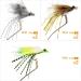 Yzd Fly Fishing: Top 10 Large Trout Flies | Premium Wet & Dry Lures Streamers Nymphs & Emergers for Trout Bass & Salmon - Buy Online on GoSupps.com