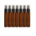 JJKMALL 10PCS Amber Brown 10ML Refillable Travel Perfume Atomizer + Gift Bag & Dropper | International Shipping - Buy Online on GoSupps.com