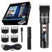 Professional Cordless Hair Clippers with LCD - Adjustable USB Rechargeable Hair Trimmer for Barbers - Powerful Hair Cutting Tool in Box - Buy Online on GoSupps.com