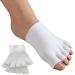Pedimend Gel-Lined Compression Toe Separating Socks (1PAIR - 2PCS) | Toe Alignment Socks | Toe Separator Socks Relieves Ball of Foot Pain Corns Metatarsalgia Overlapping Toes & Pinched Toes