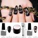MEET ACROSS 9D Cat Eye Gel Nail Polish Set - Chameleon Magnetic Soak Off UV LED 7 Color Gel with Magnet Stick and Brush - Buy Online on GoSupps.com