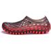 Clapzovr Men's Water Shoes - Comfortable Garden Clogs for Beach, Pool, and Shower - Size 10 Red - Buy Online on GoSupps.com