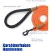 Lynxking Tow Lines for Dogs - Durable 1.3cm x 180cm Dog Leash for Small to Large Breeds - Carabiner Hook - Orange - Buy Online on GoSupps.com