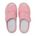 Womens Diabetic Edema Slippers Adjustable Strap Extra Wide Width Sandals Shoes for Diabetic Flat Feet Swollen Feet Pink XS X-Small Pink