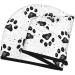Dog Paw Pattern Coral Velvet Dry Hair Cap | Unisex Wet Towel Wrap for Bathroom Pool Party Beach & Home - Shop Now - Buy Online on GoSupps.com