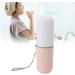 Travel Toothbrush Holder Case - Multifunctional Portable Plastic Cup (White Pink) for International Shipping - Buy Online on GoSupps.com