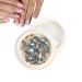 JMEDIC Nail Art Gems - Nail Rhinestone Stones Gems for Nails Nail Jewels Crystal Gemstones Nail Art Rhinestones Kit Manicure DIY Decoration Accessories
