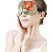 Watercolor Tulips & Lily Flower Sleeping Mask | Soft Adjustable Eye Mask for Men & Women | Perfect Gift for Mother's Day - Light Blocking Sleep Blindfold - Buy Online on GoSupps.com
