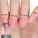 AILLSA Jelly Gel Nail Polish Set - Nude & Blush Pink Translucent Gel - 8 Colors - Easy Apply & Soak Off - Buy Online on GoSupps.com