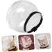 DOITOOL Cat Muzzle Cat Astronaut Muzzle Anti Transparent Round Chewing Biting Cat Hood Dog Licking 16x13cm Transparent - Buy Online on GoSupps.com