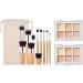 PhantomSky Professional Makeup Colour Correcting Palette Set of 2 Colour Concealer Makeup Palette with 11 Piece Essential Face Brushes 6 Shades Creamy Blendable Texture Waterproof Cosmetics Cream Palettebrushset-115 - Buy Online on GoSupps.com