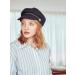 accsa Women's Black Fashion Newsboy Cap - Stylish Bakerboy Cabbie Beret Hat - Buy Online on GoSupps.com